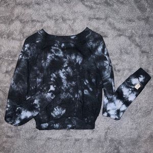 TIE-DYE TEEN LONG SLEEVE CROP